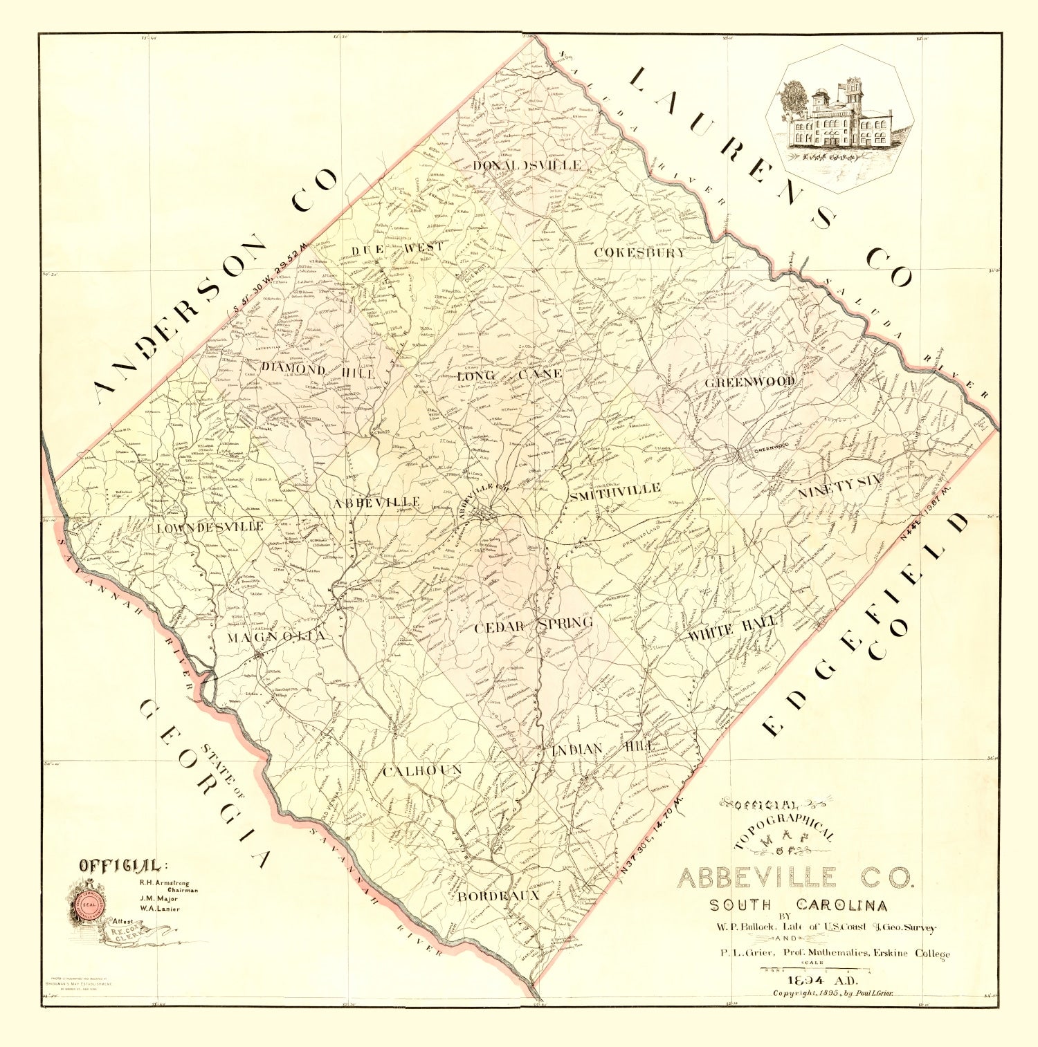 Abbeville County his