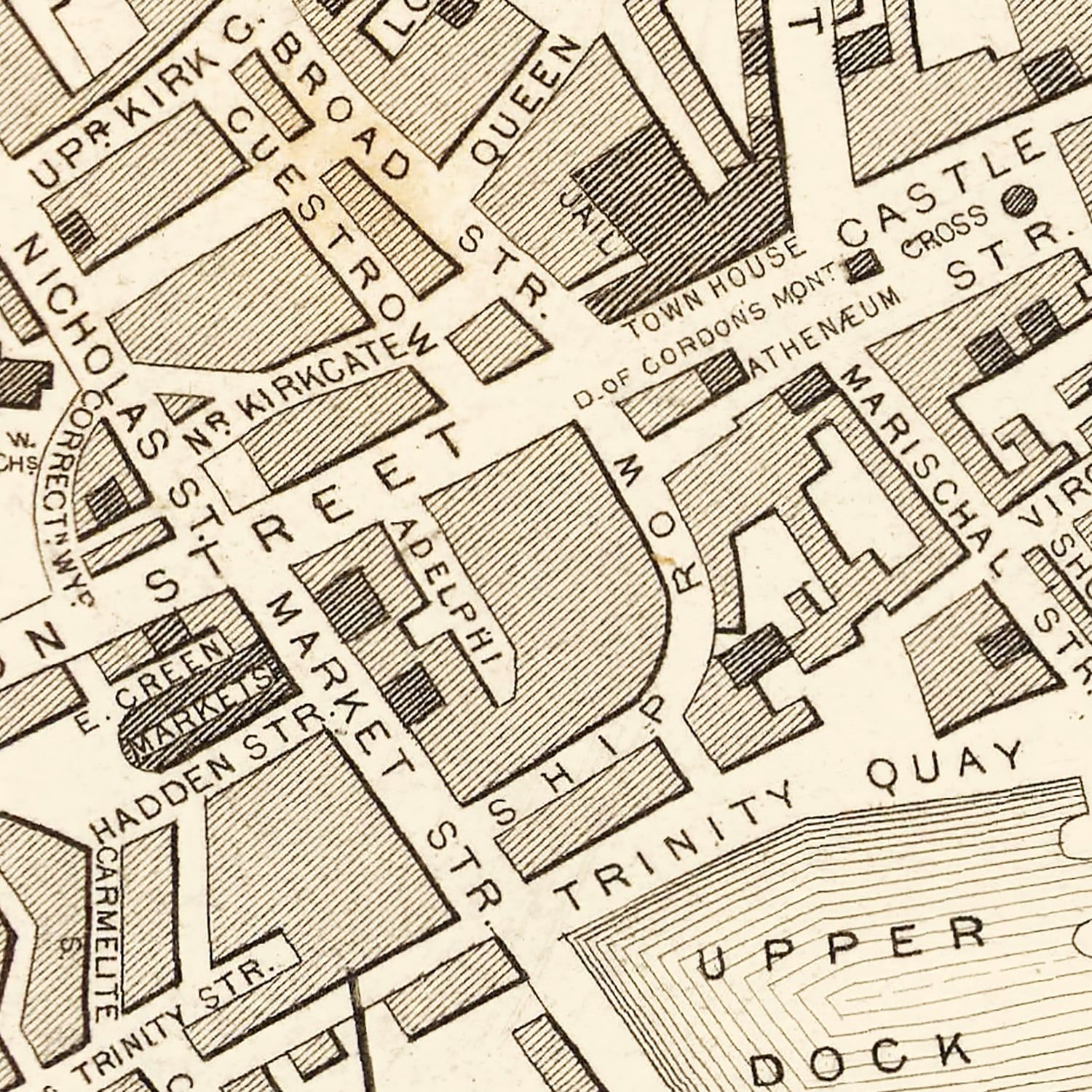 old Aberdeen map