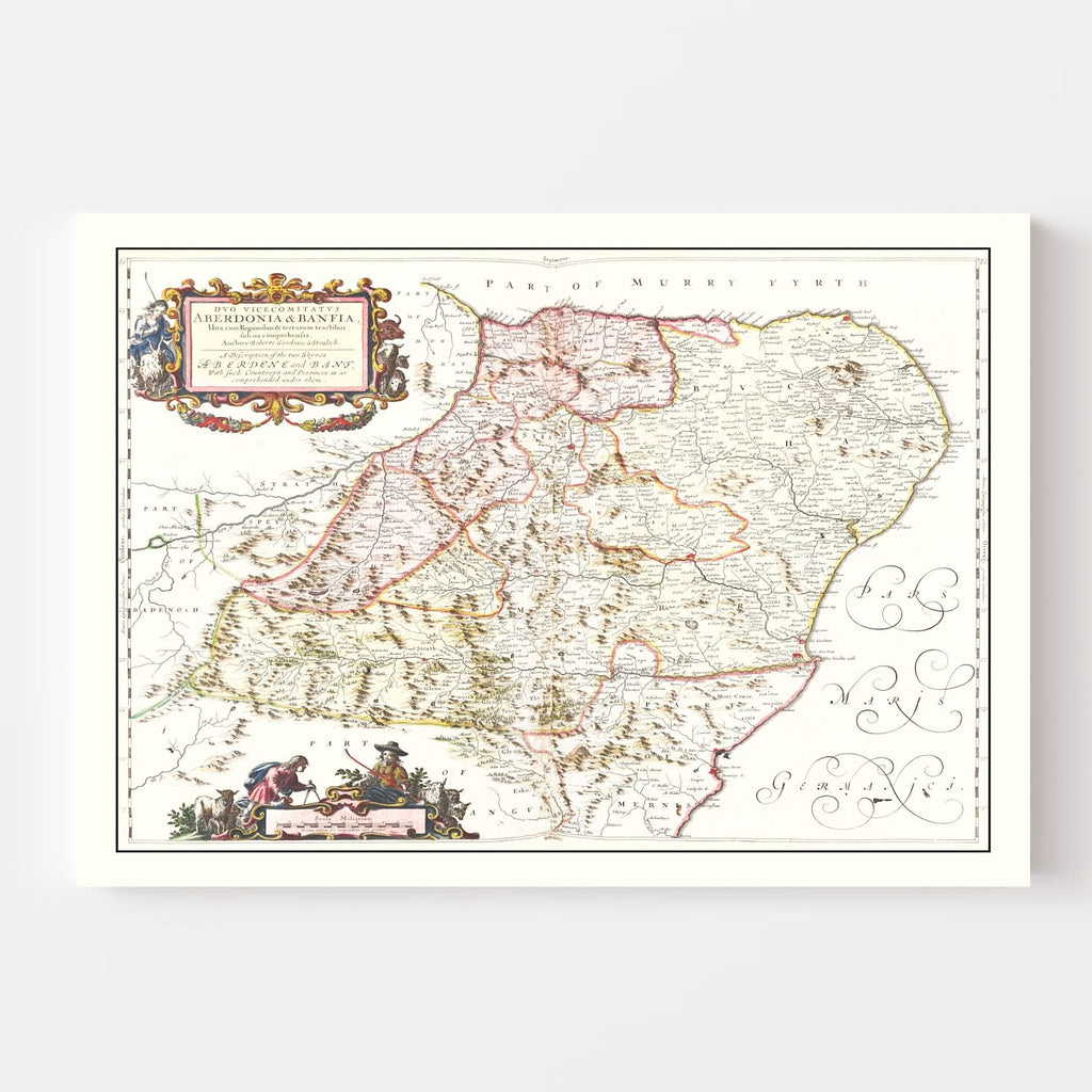 map of Aberdeen