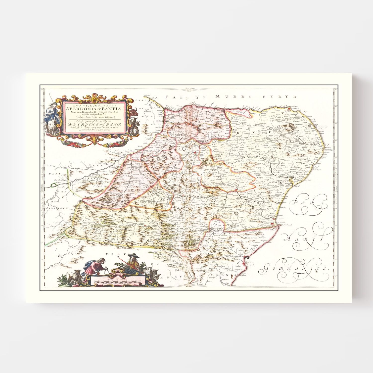 map of Aberdeen